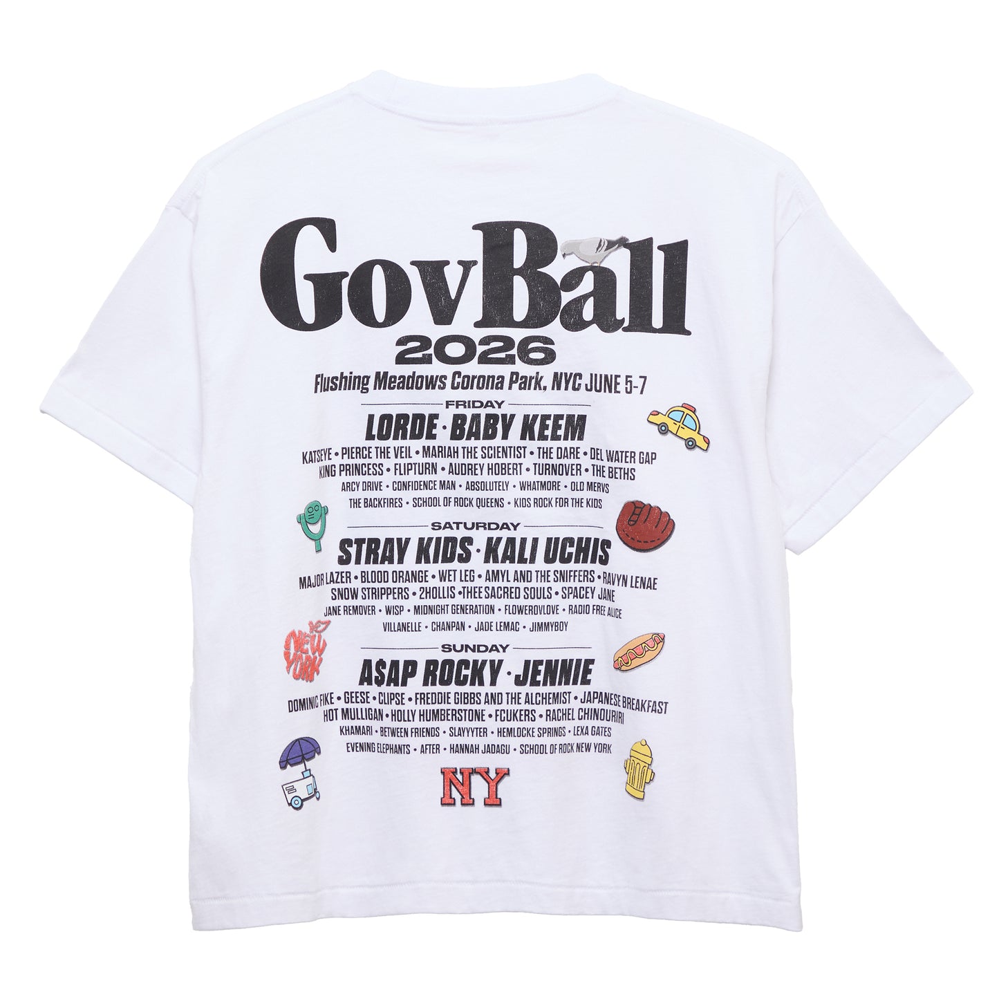 PacSun x GB Lineup Tee
