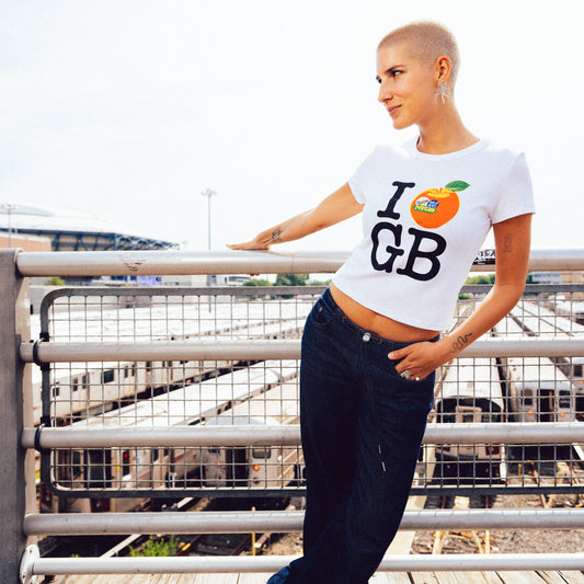 Women's I Love GB Baby Tee