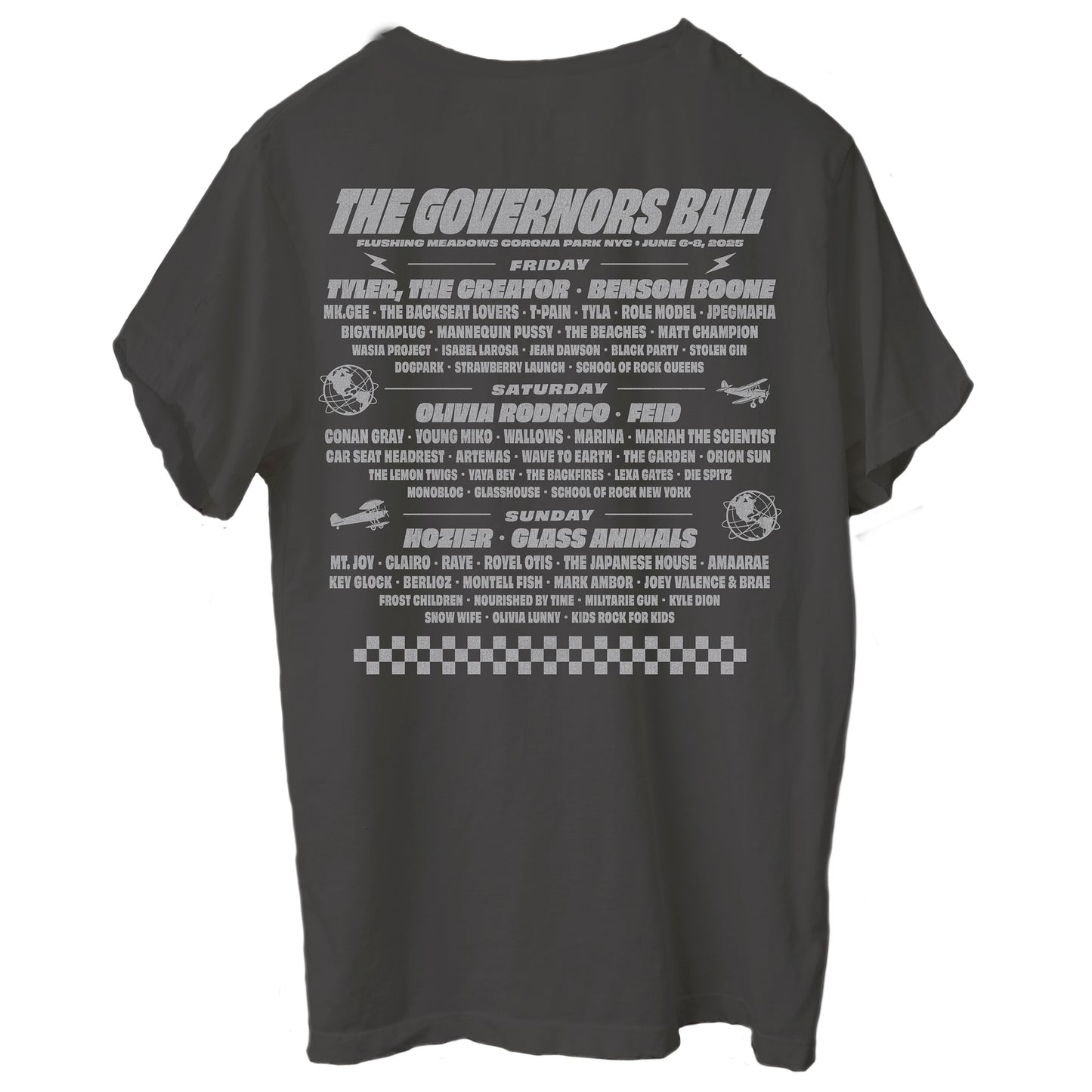 Lady Liberty Lineup Tee