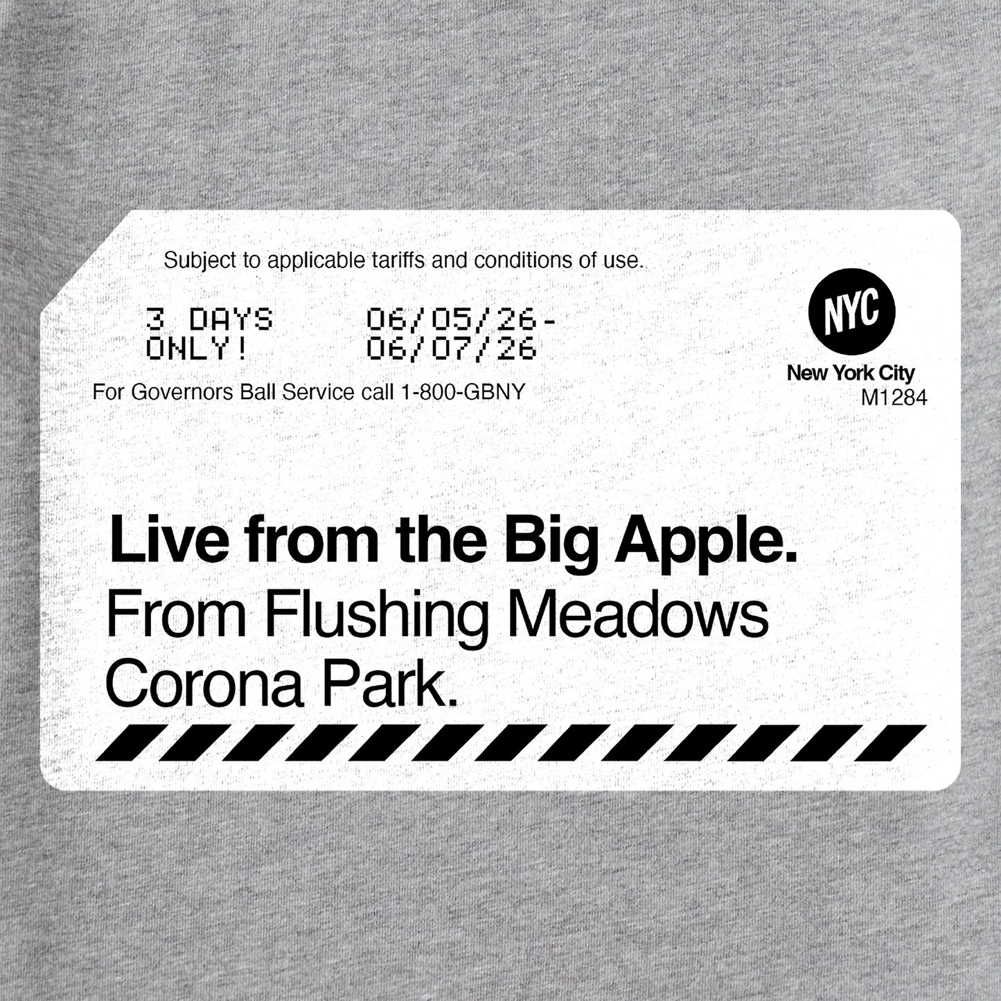 Metro Card Tee