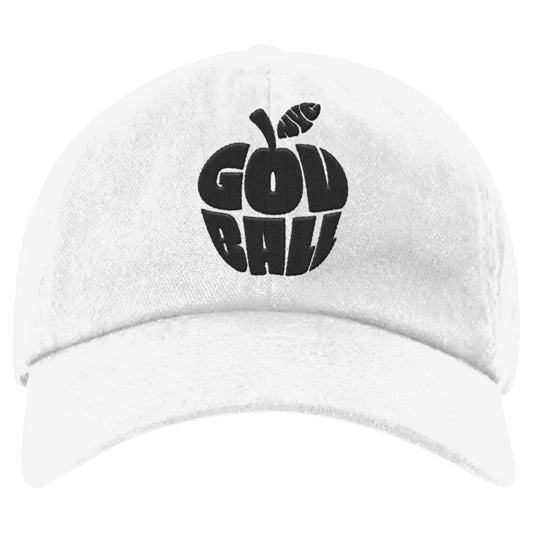 White Apple Dad Hat