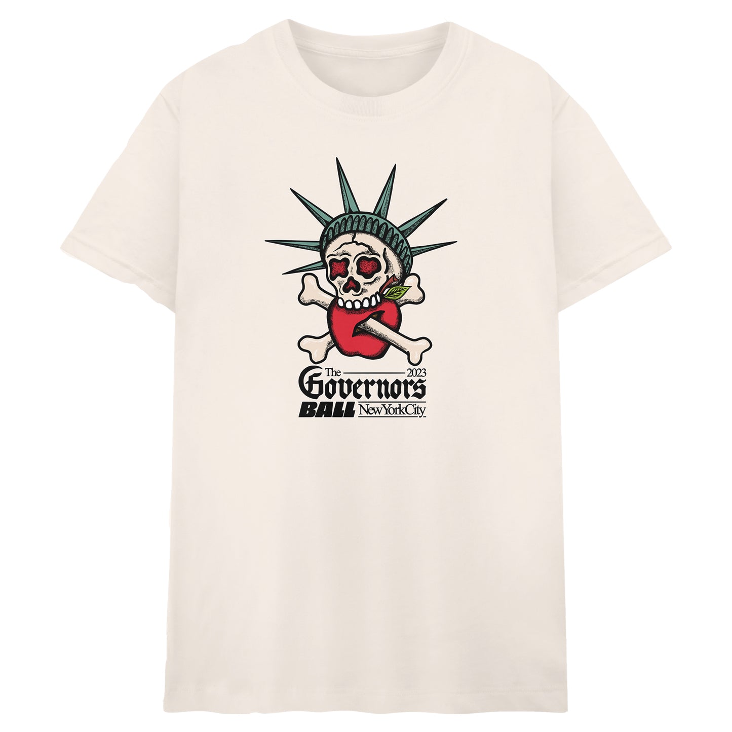 Liberty Skull Lineup Tee