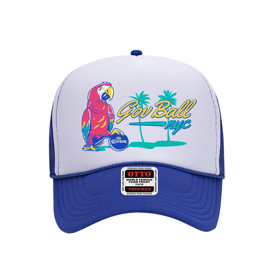 Corona x Gov Ball Parrot Trucker Hat (Online Exclusive)