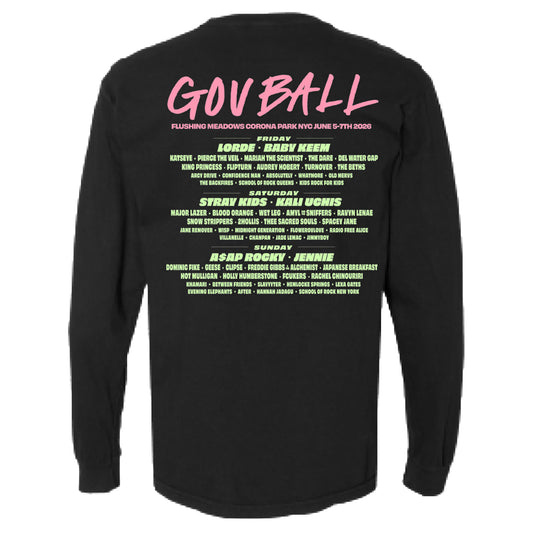 Lady Liberty Longsleeve Lineup Tee